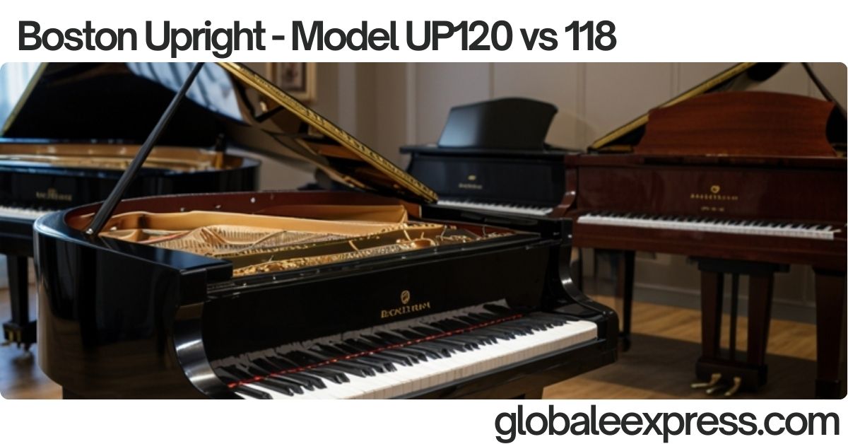 Boston Upright - Model UP120 vs 118